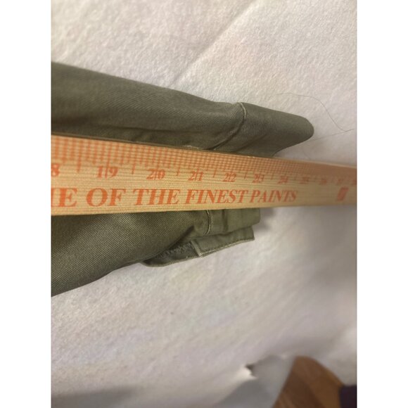 Forever 21 Olive Green Hooded Jacket With Drawstring & Pockets - Size S - Picture 4 of 8